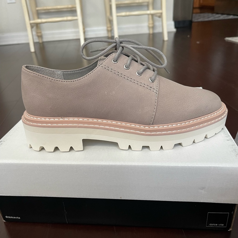 Dolce Vita Aubree Woven Nubuck Leather